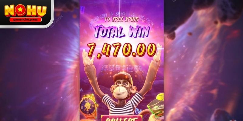 Nổ hũ Wild Ape vận hành dựa trên cơ chế quay slot tiêu chuẩn